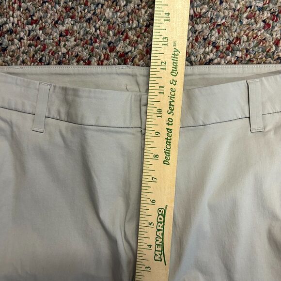 Birddogs Light Gray Flat Front Straight Leg Classic Stretch Khakis Size 34 X 30 - Picture 12 of 14